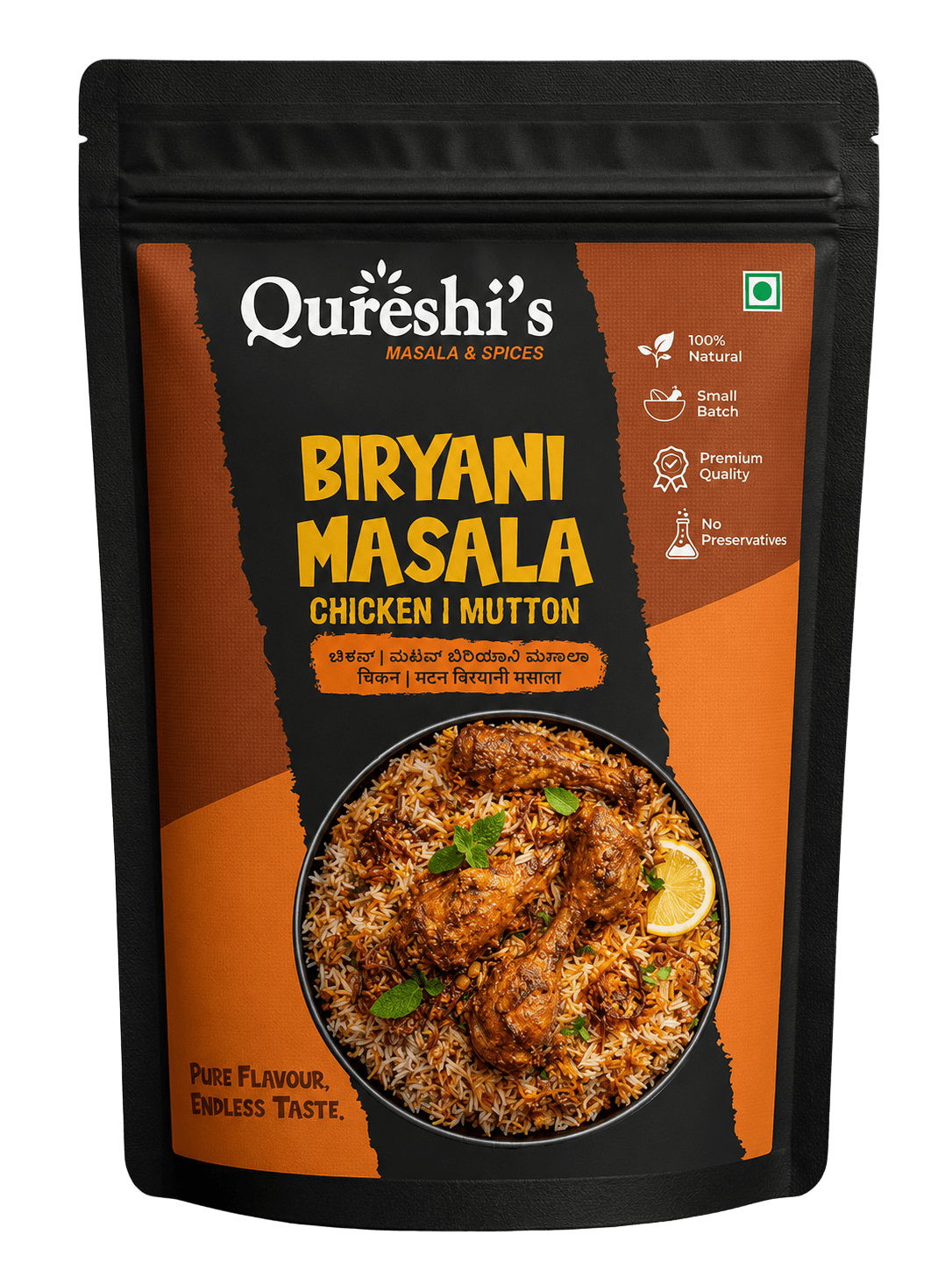 Qureshi's Biryani Masala pouch
